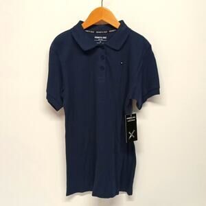 NWT Kenneth Cole Girls school uniform polo shirt Sz 12 3 bottoms Navy B shirts
